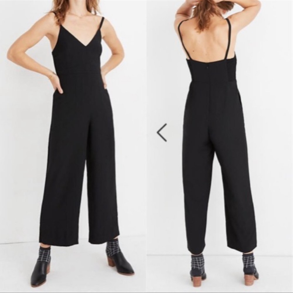 NEW Madewell Black Thistle Cami Jumpsuit Plus Size 22